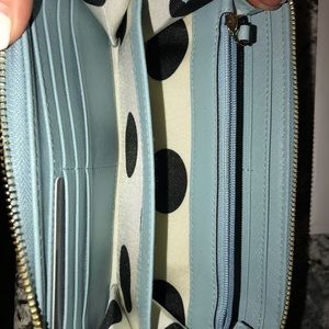 Kate spade baby blue wallet